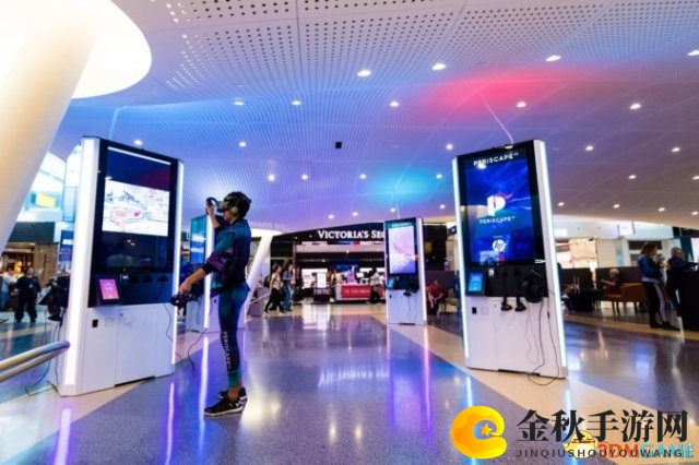 与时俱进！纽约肯尼迪国际机场设置最新VR体验机