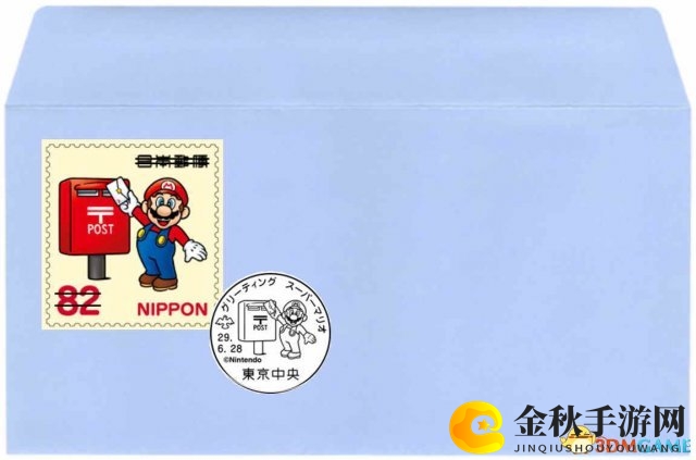 马里奥与日本邮局合作 将要推出设计超可爱的邮票