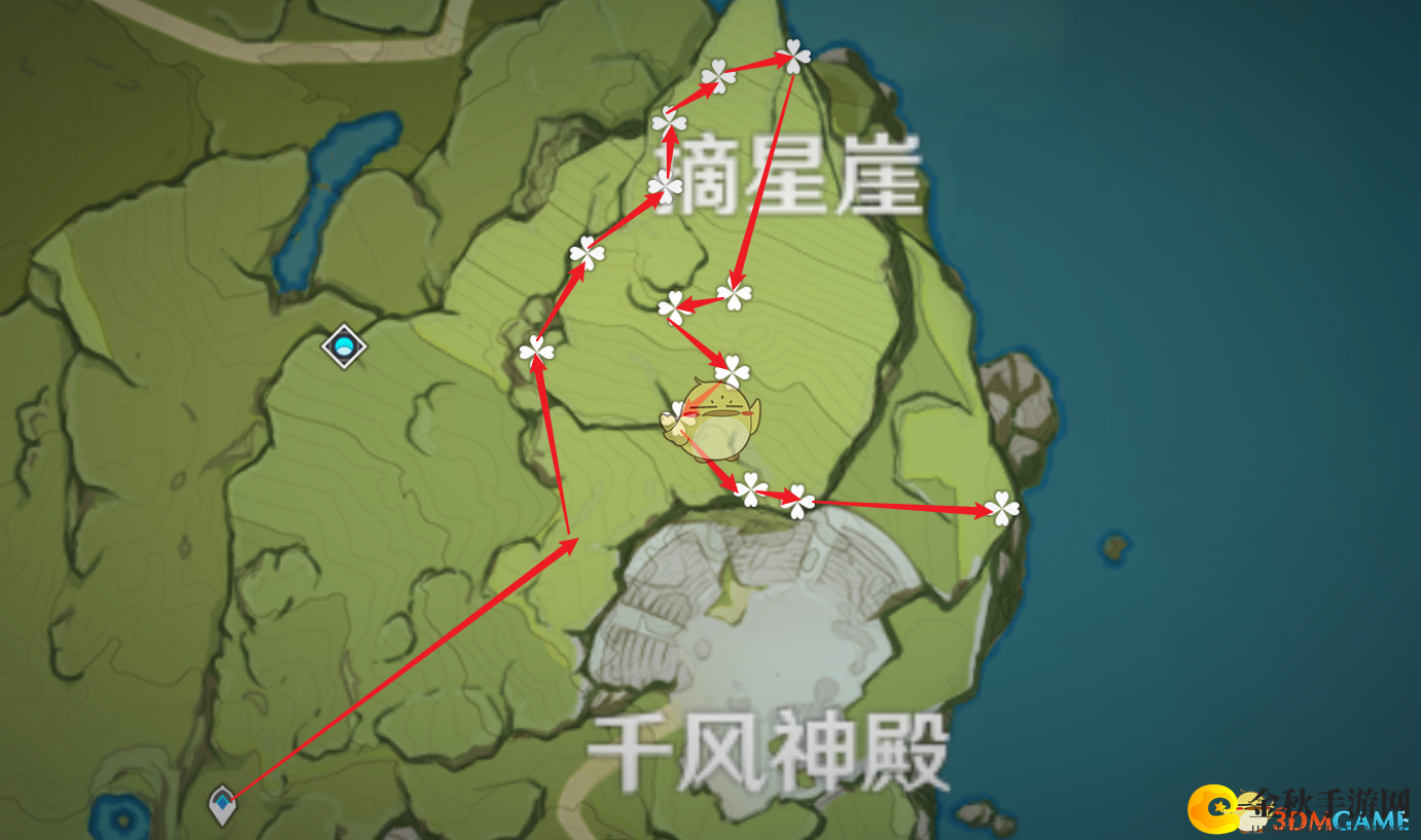 《原神》塞西莉亚花获取路线