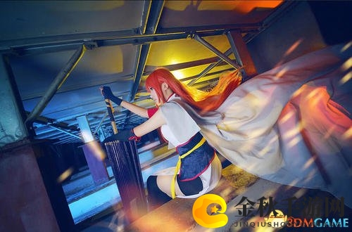 银魂神乐COS秀：萌妹美颜长腿，风采绝世
