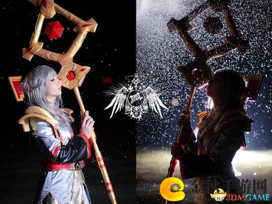 《魔兽》牧师COS秀引关注，国内美女玩家美图赏鉴