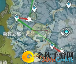 《原神》圣遗物狗粮在雪山有哪些采集点