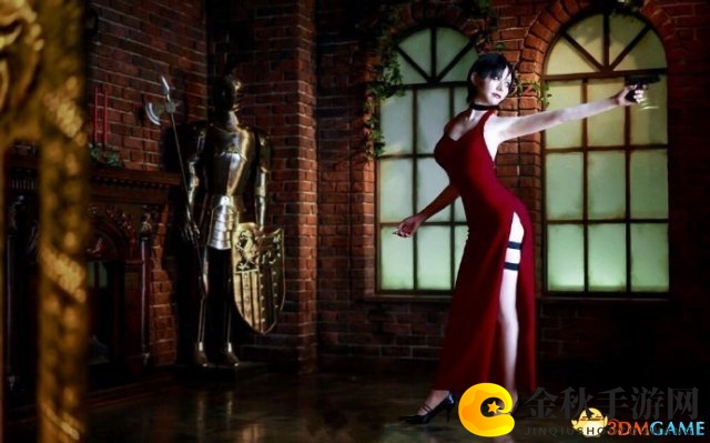 《生化危机4》性感女间谍艾达王，COSPLAY风采惊艳亮相