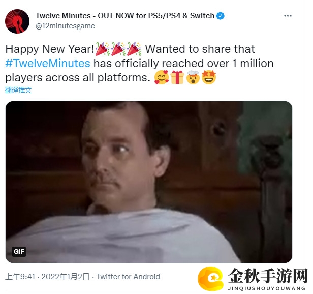 《十二分钟》突破百万玩家大关，全平台盛况空前