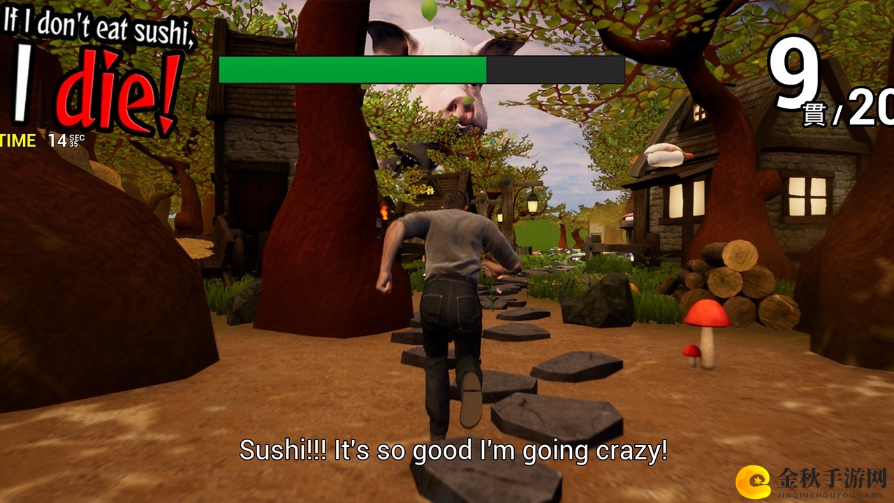3D动作新游《是时候吃点寿司了》6月22日Steam发售