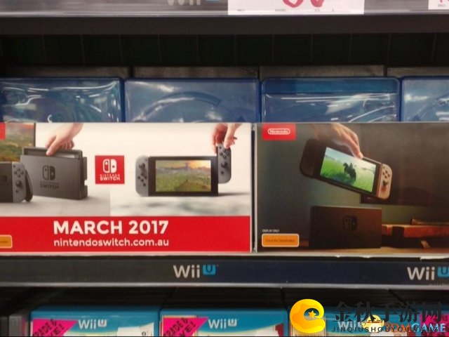 任天堂Switch宣传物料在国外商店悄然亮相