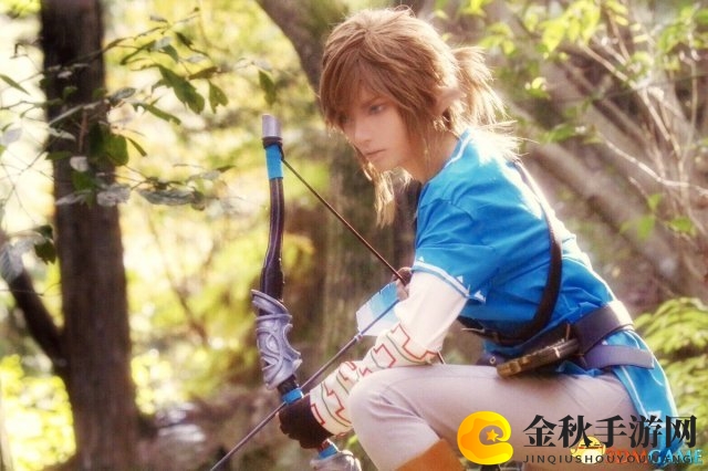 玩家Cos《塞尔达传说》林克 颜值高服装造型还原