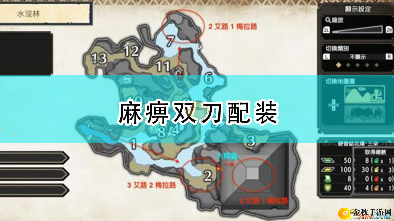 《怪物猎人崛起》中双刀麻痹流装备攻略分享