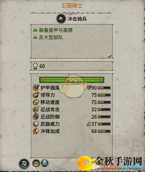 《全面战争：战锤2》中王国骑士实战效能解析