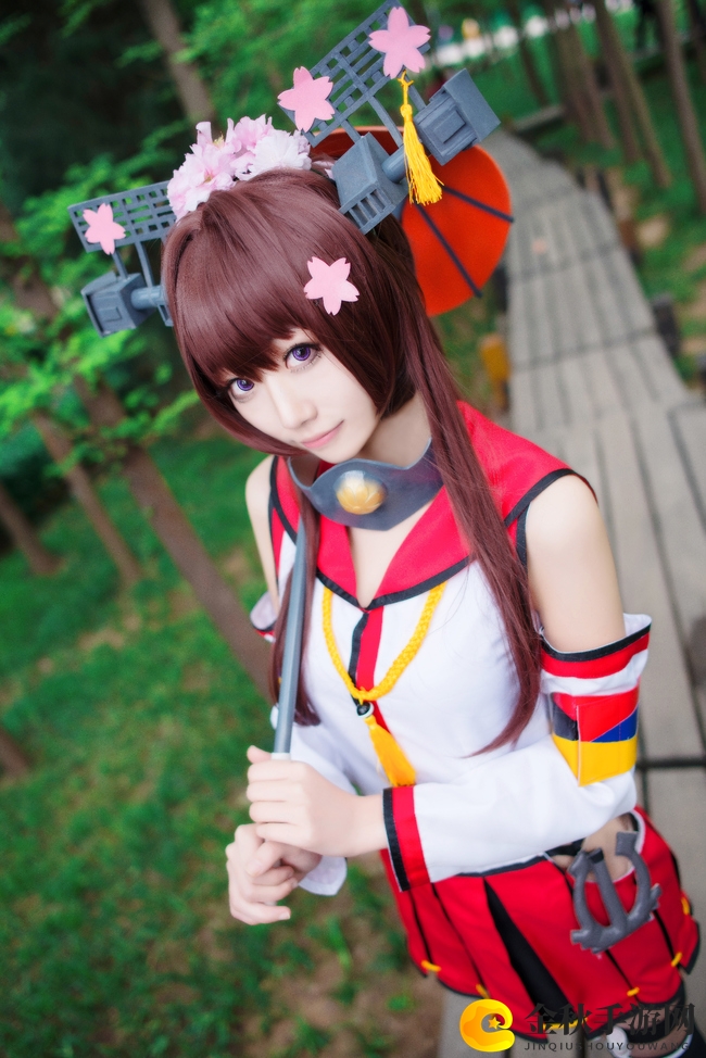 国产舰娘大和性感Cosplay，黑丝美腿福利图赏