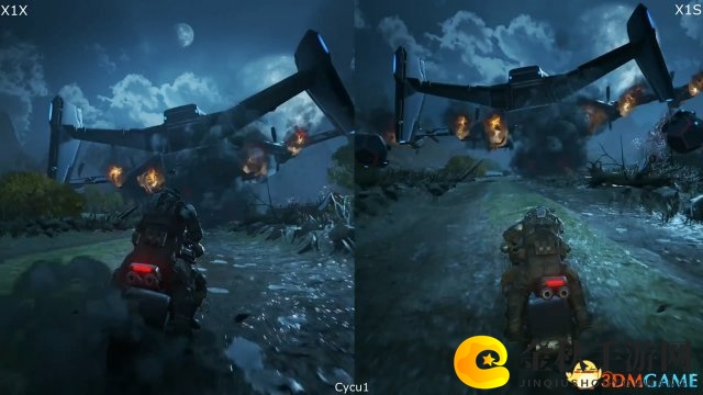 突飞猛进 《战争机器4》X1X Vs.X1S画质对比视频