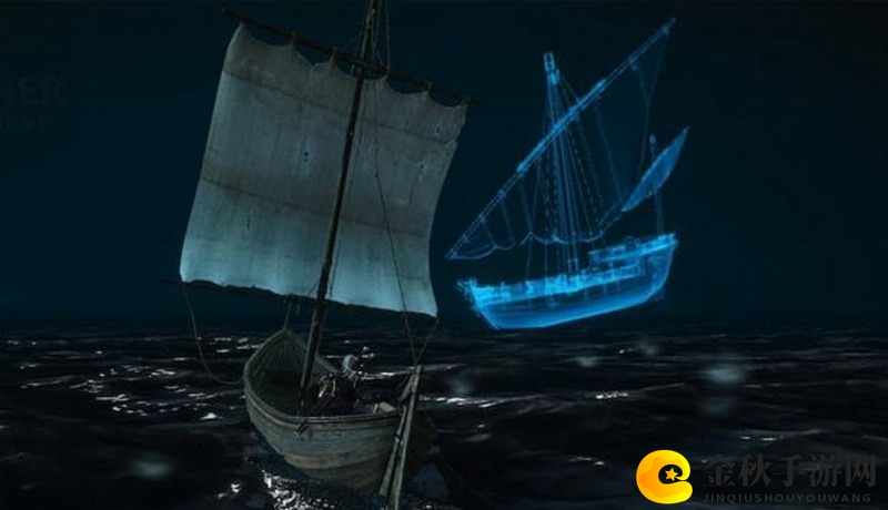 《巫师3》神秘幽灵船场景惊现，你体验过这诡异氛围吗？